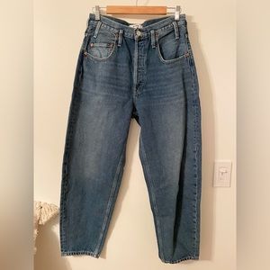 Re/Done 80s Peg Leg Jeans